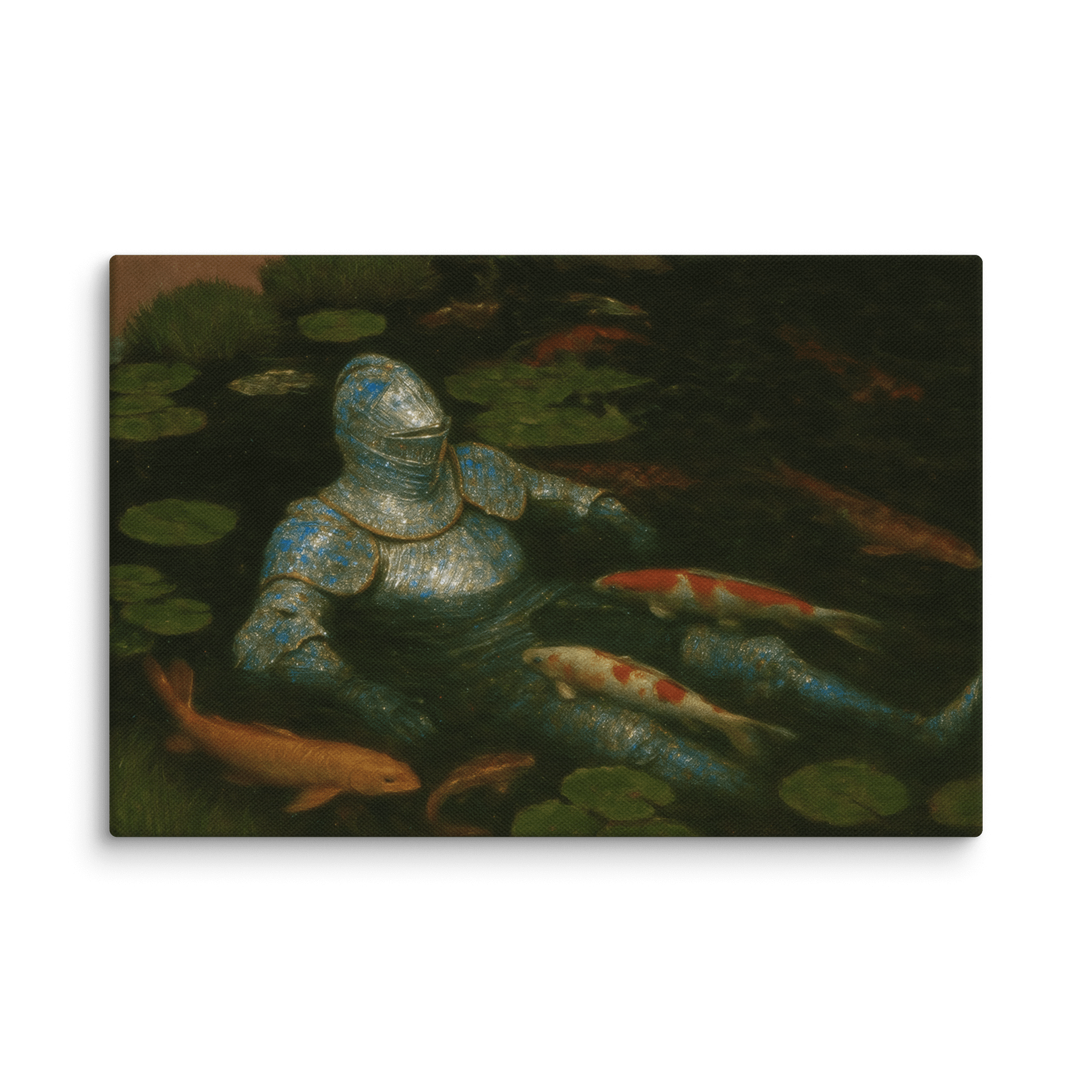 Canvas Print - Armored Knight 'The Serenity of the Deep' product image (1)