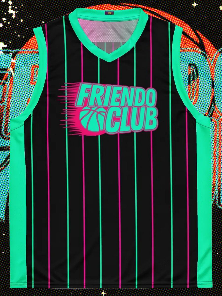 Friendo Club BALL LOGO Teal Jersey product image (2)