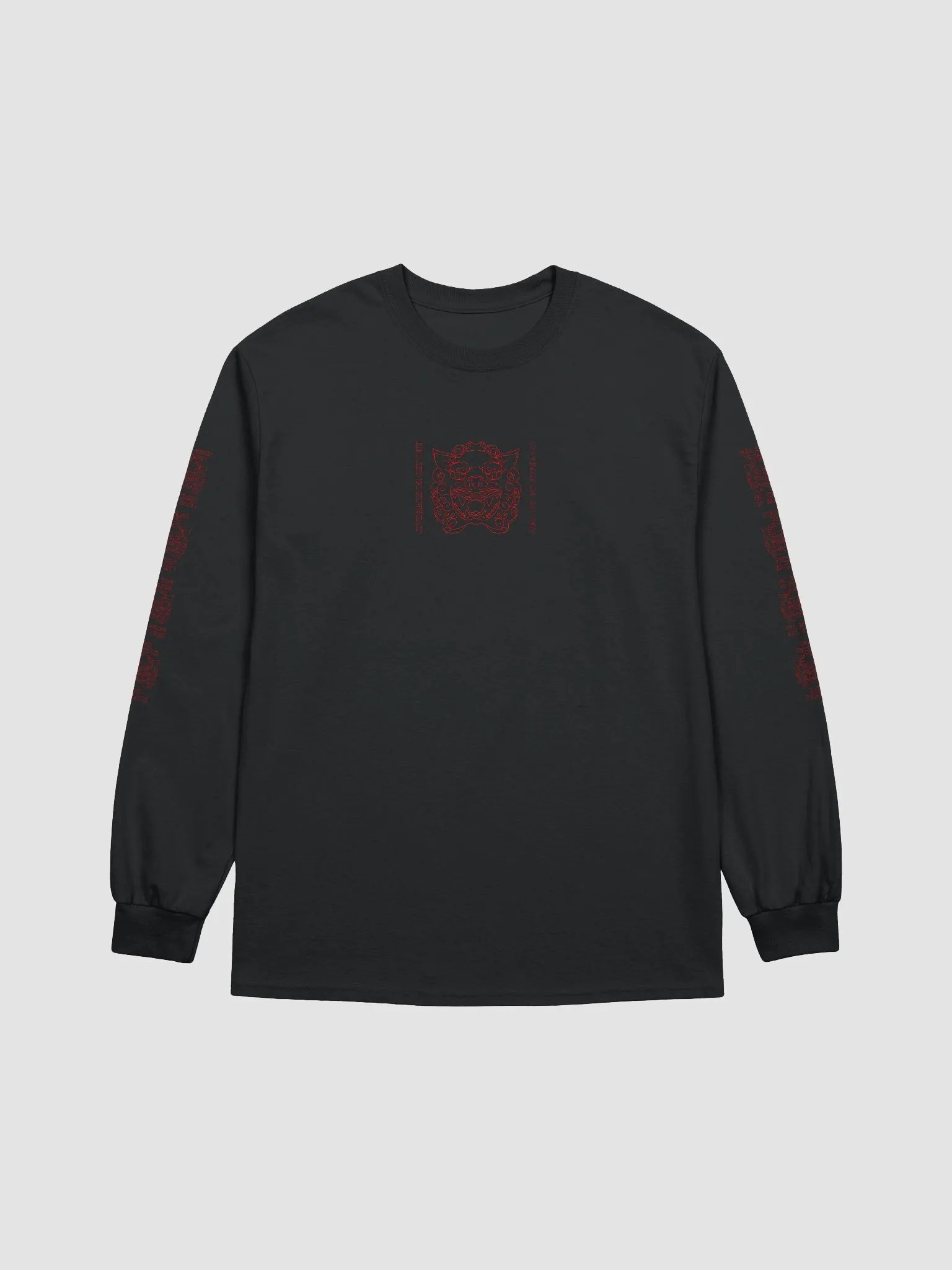 Backed By Heart long sleeve product image (1)