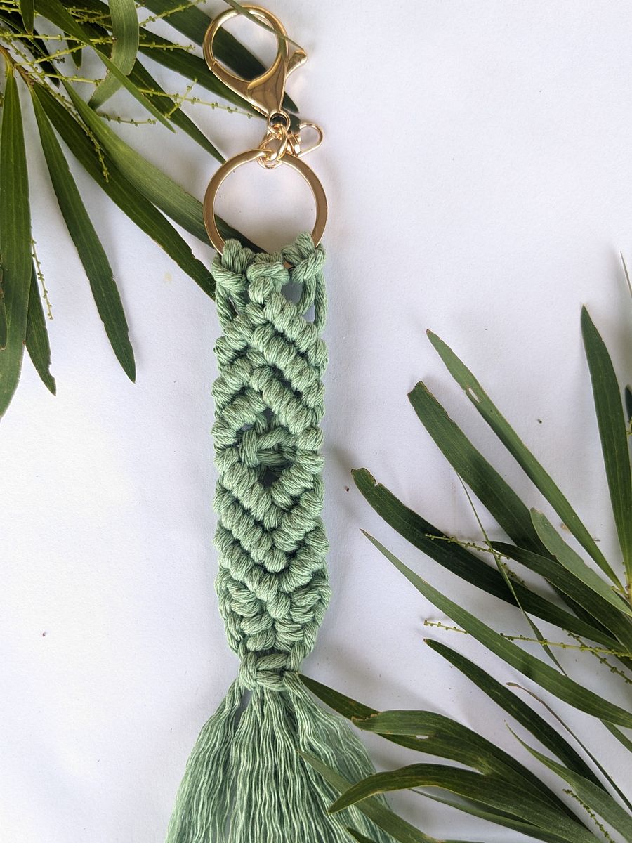 Observer Macrame Bag Tag product image (1)