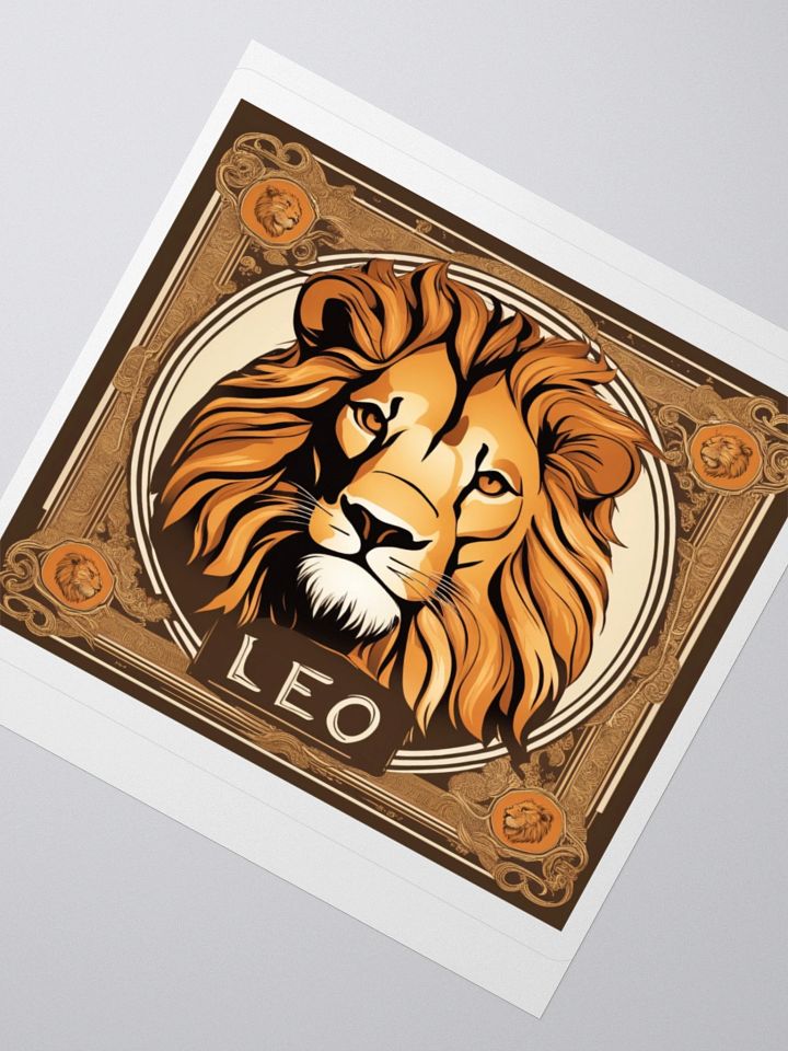 LEO - Kiss-Cut Sticker product image (5)