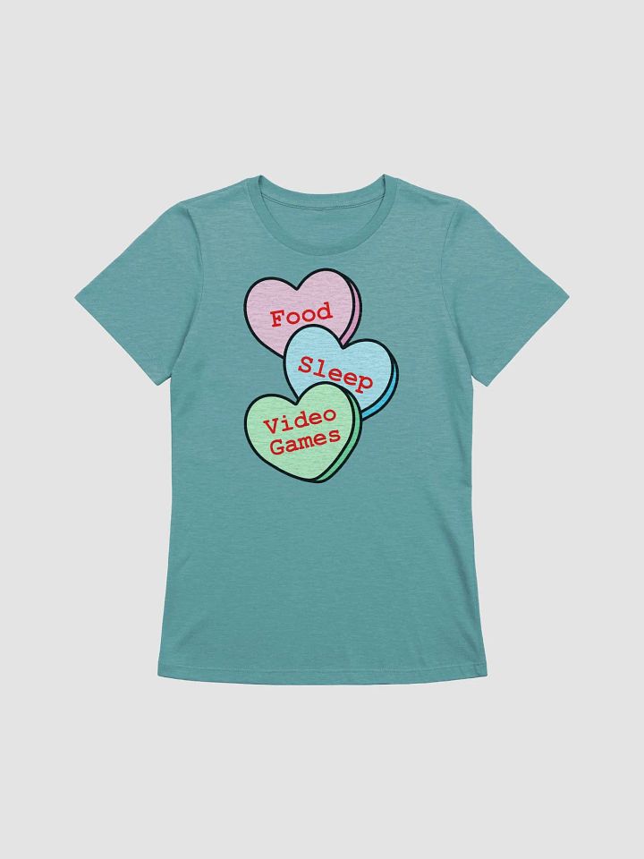 Gamer Candy Hearts Relaxed fit Tee - Feminine Fit product image (2)