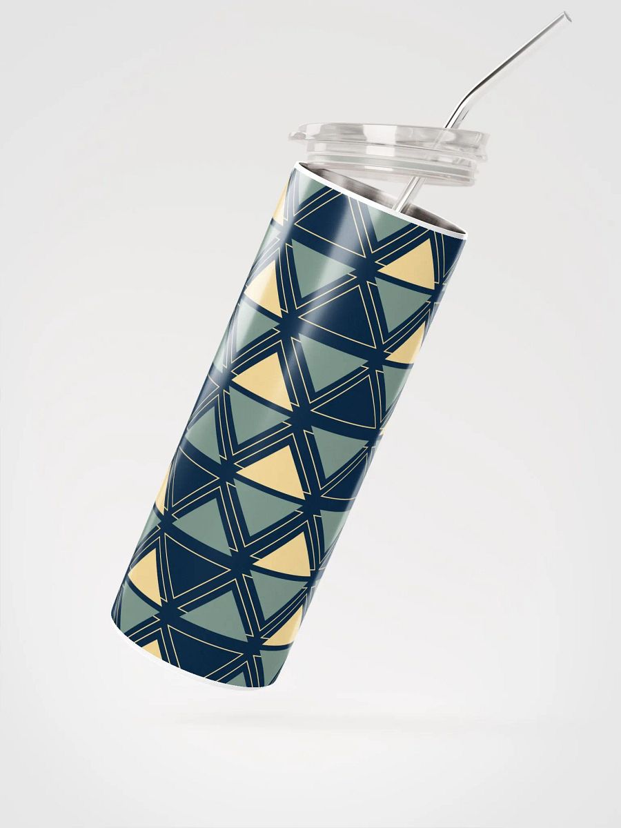 Triangulated Night Geometric 20 oz Stainless Steel Tumbler product image (2)