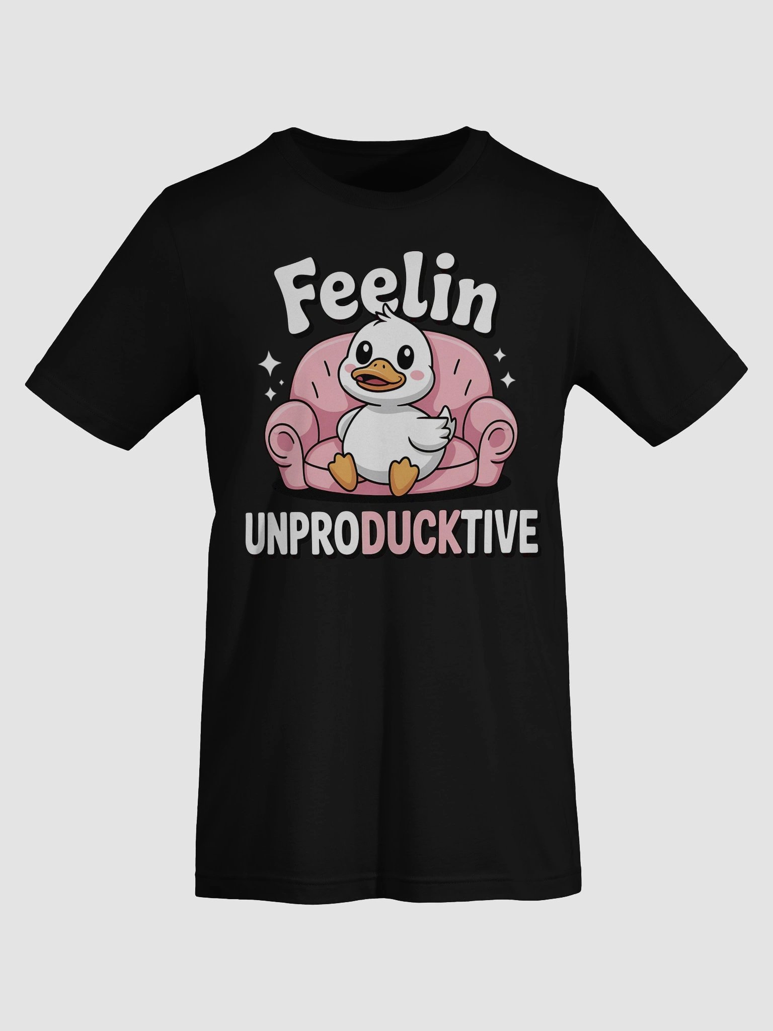 Quirky Duck 'Feelin' Unproducktive' T-Shirt product image (69)