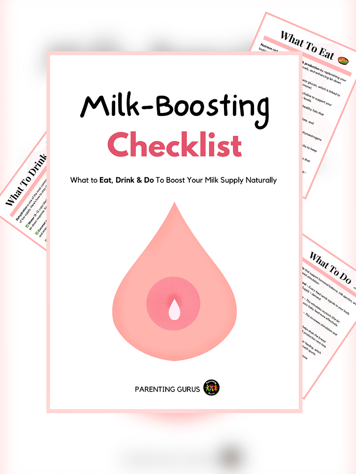 FREE Milk-Boosting Checklist product image (1)
