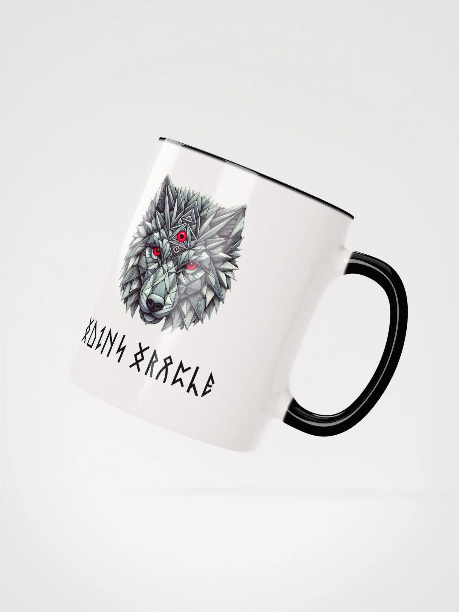 Wolf Logo Runic - Color Mug product image (4)