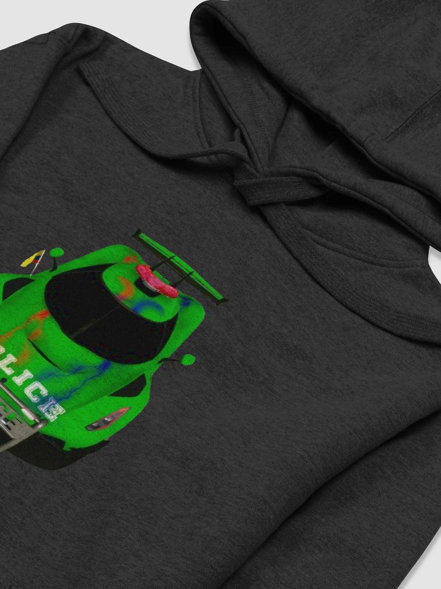 Heat Map Police Car Unisex Hoodie product image (3)