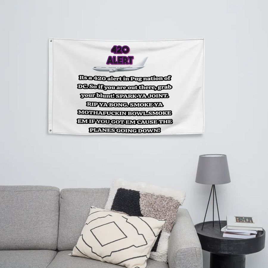 420 Alert Skyline Flag product image (8)
