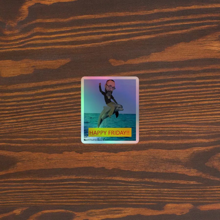 Friday vibes sticker product image (5)