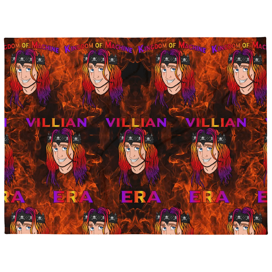evil king throw blanket product image (1)