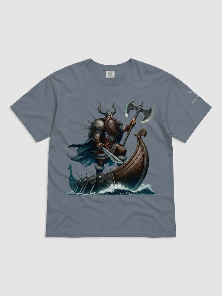 "Voyage of the Conqueror" – Viking Seafarer Tee | Forged In Valhalla Edition product image (58)