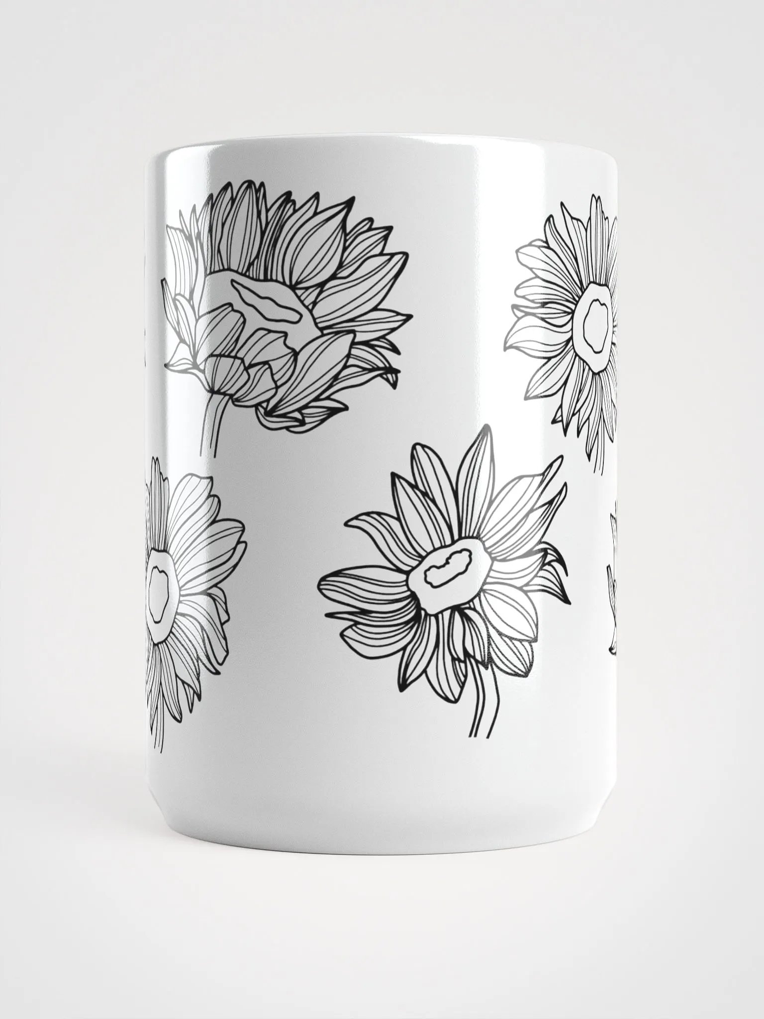 Doodle Flowers Mug product image (5)