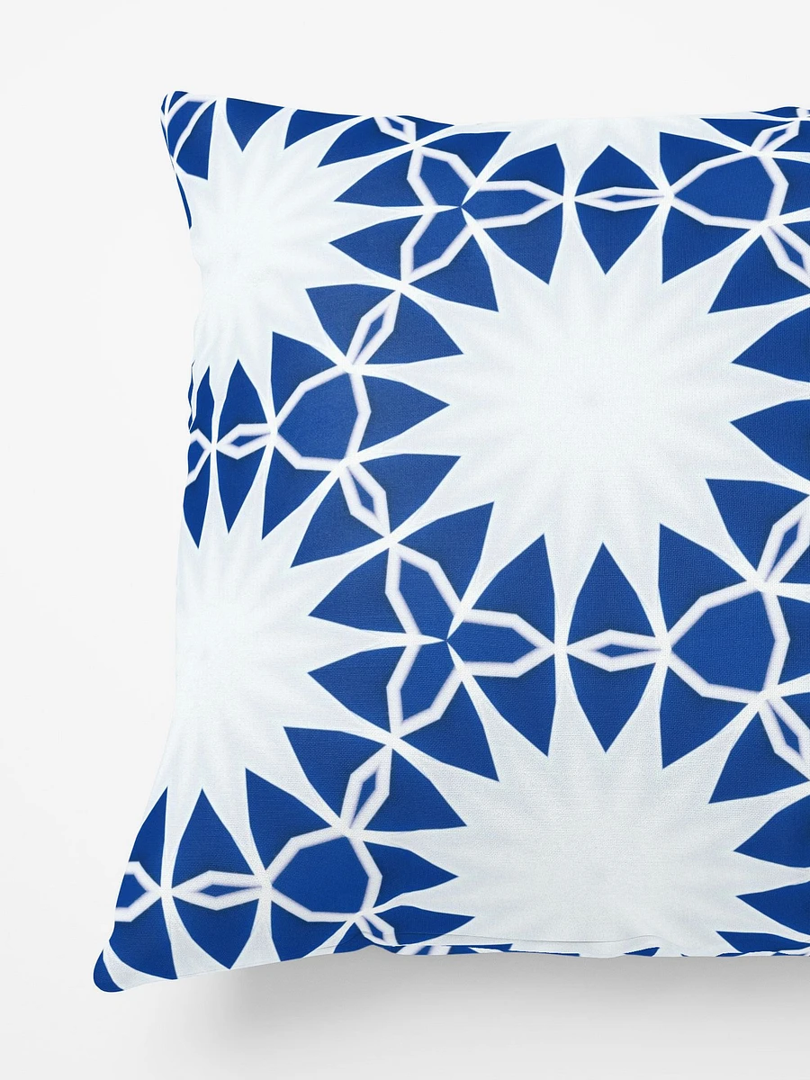 Cue the Blues - Abstract Print Throw Pillow product image (3)