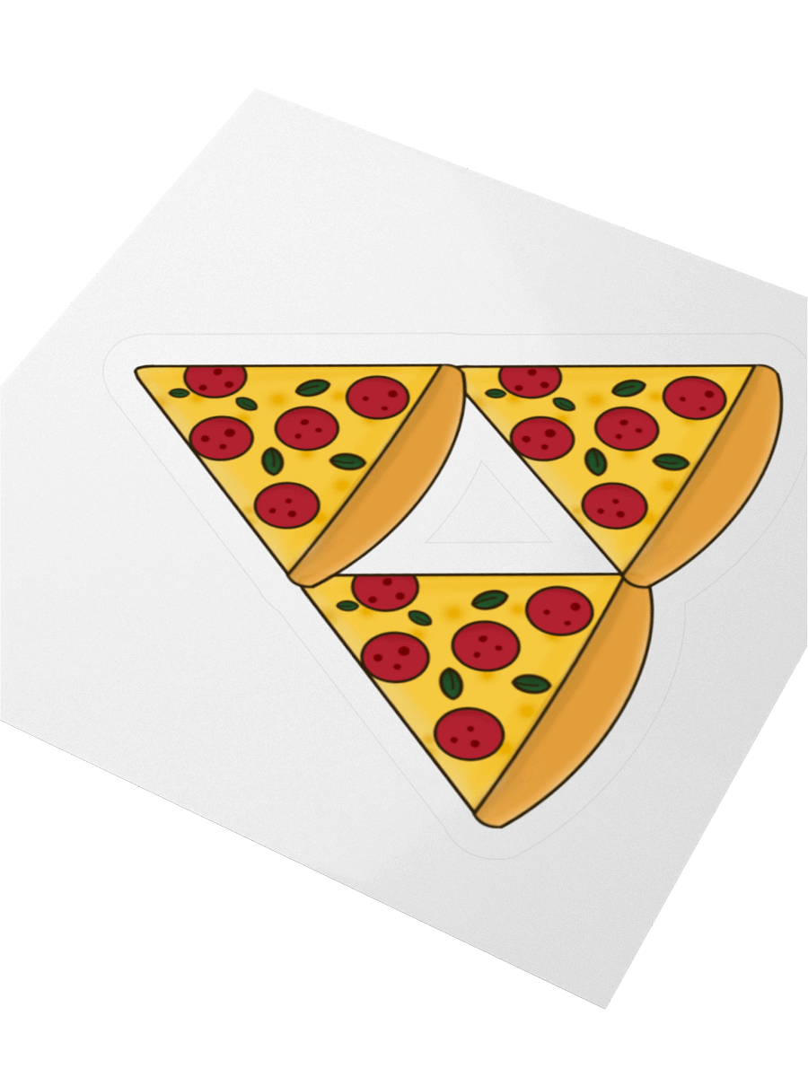 The Triforce of Pizza Tee product image (9)
