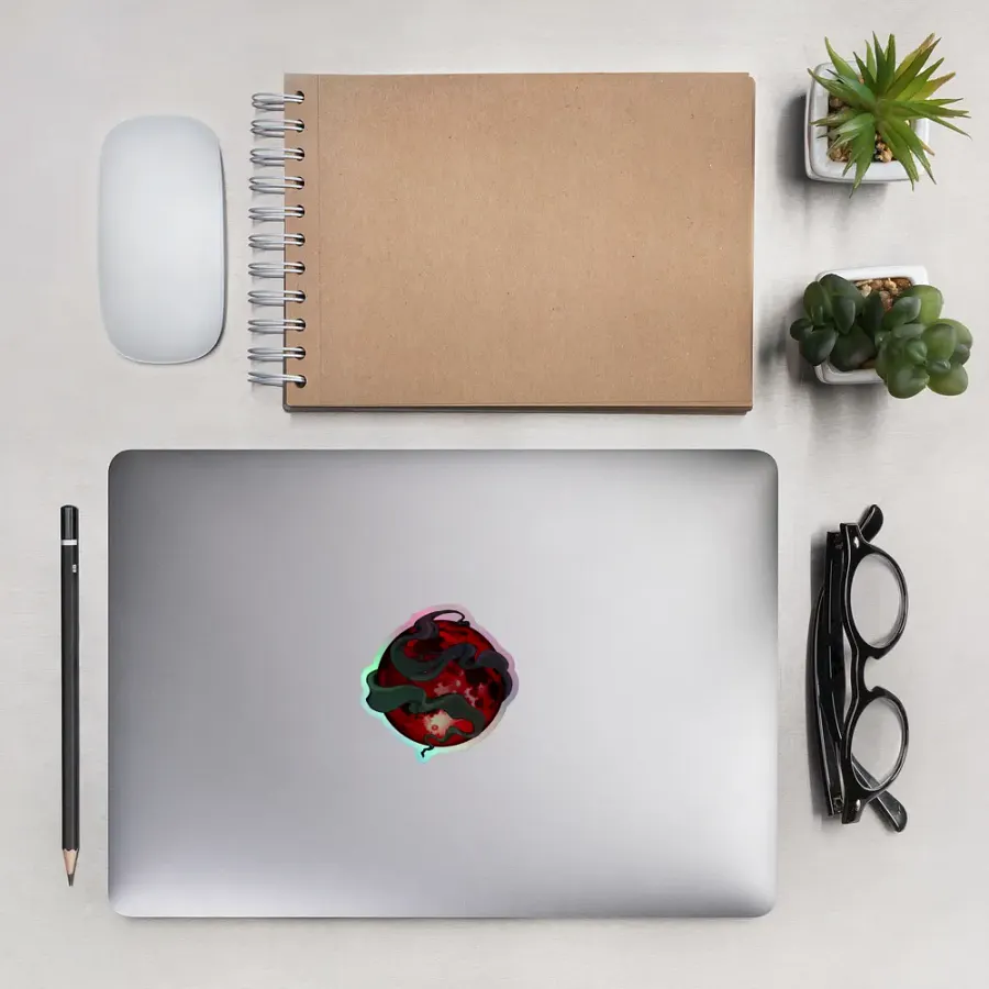 Blood moon sticker product image (13)