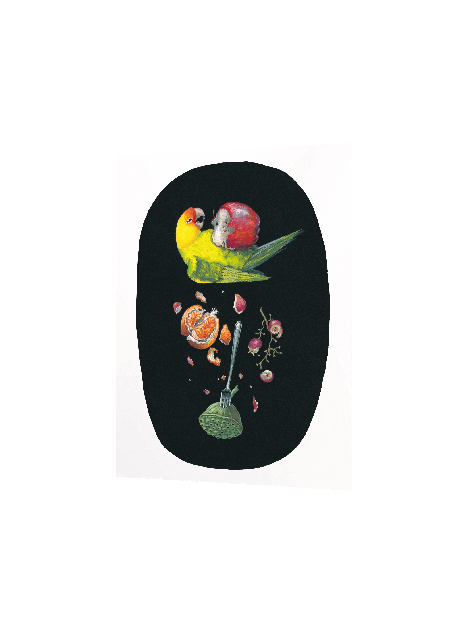 To Each According To His Appetite - Art Print product image (3)