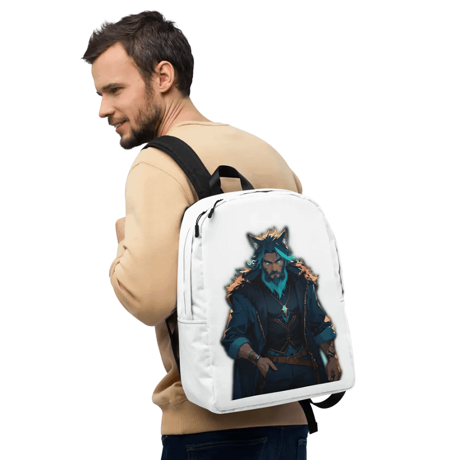 Mystical Wolfman All-Over Backpack product image (10)