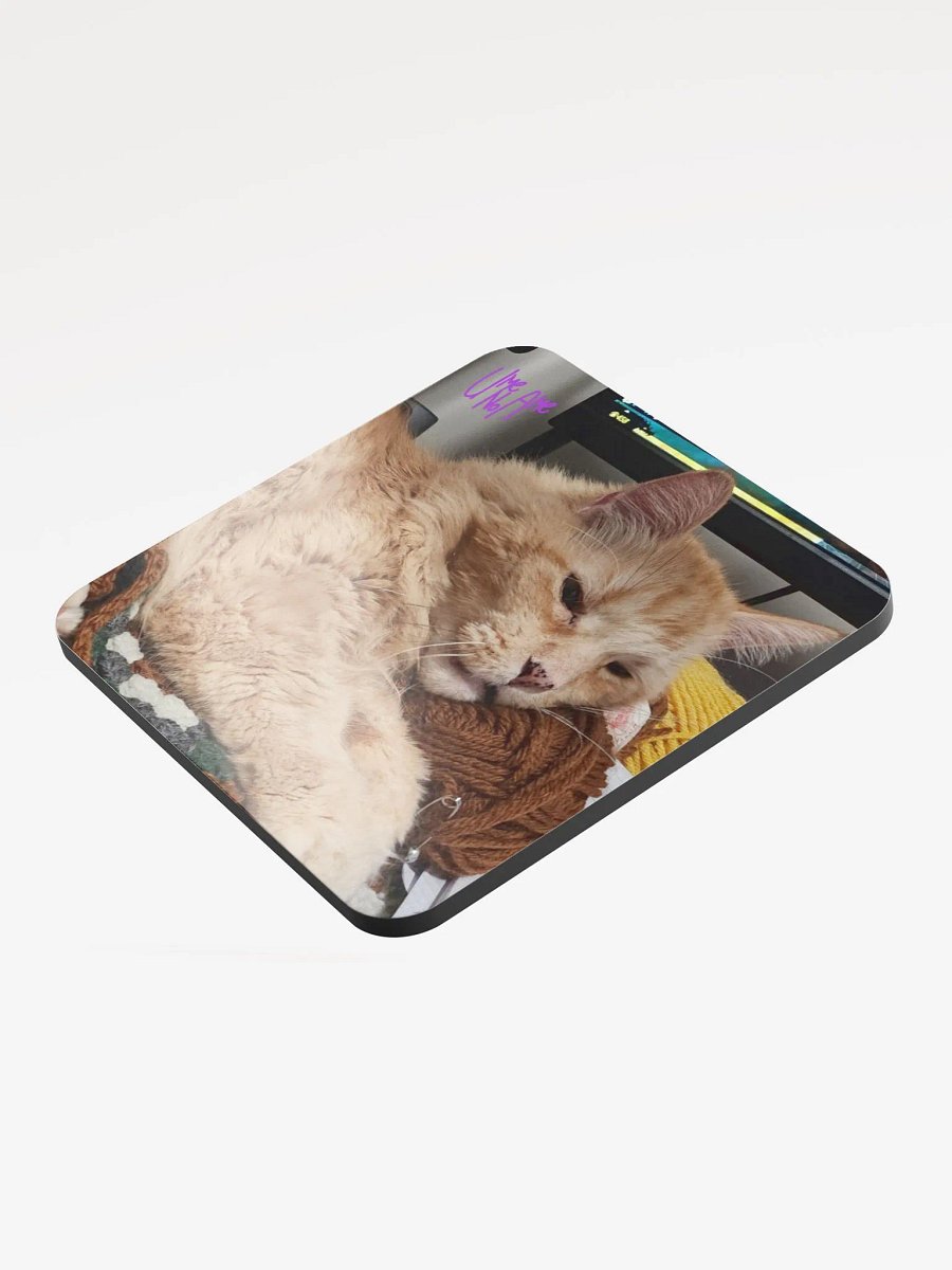 Gus - Yarn is Comfy Coaster product image (3)