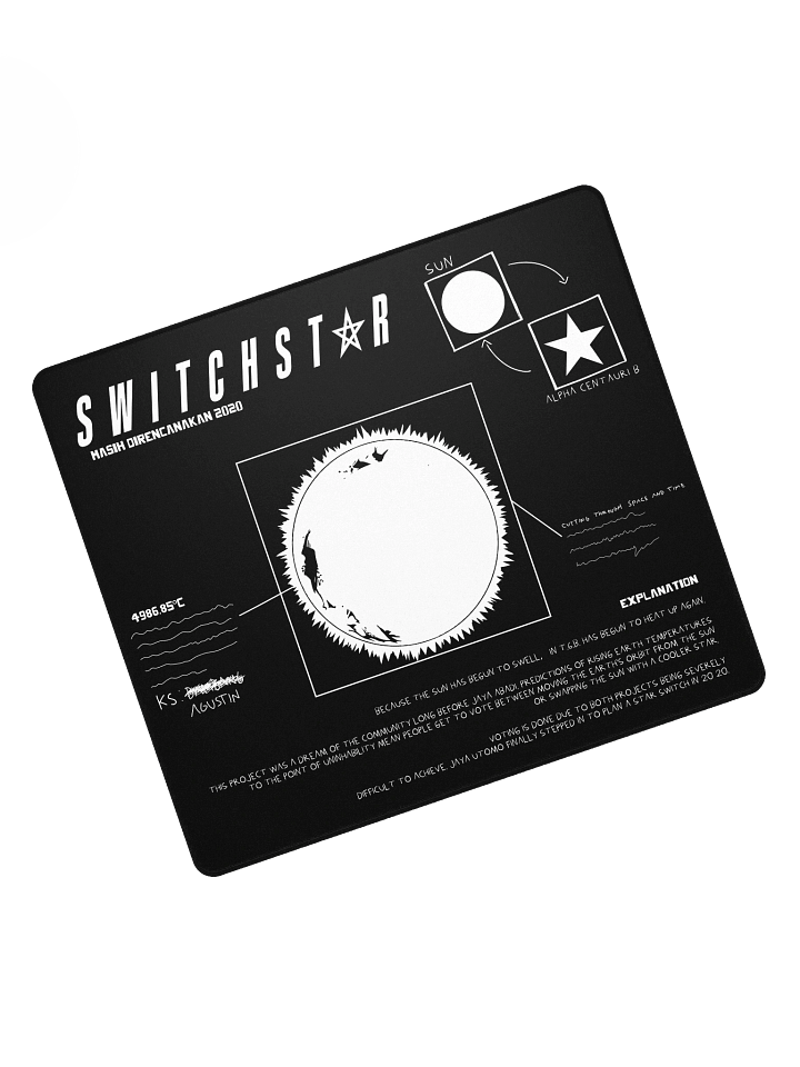 DESKMAT | SWITCHSTAR (BLACK EDITION) product image (1)