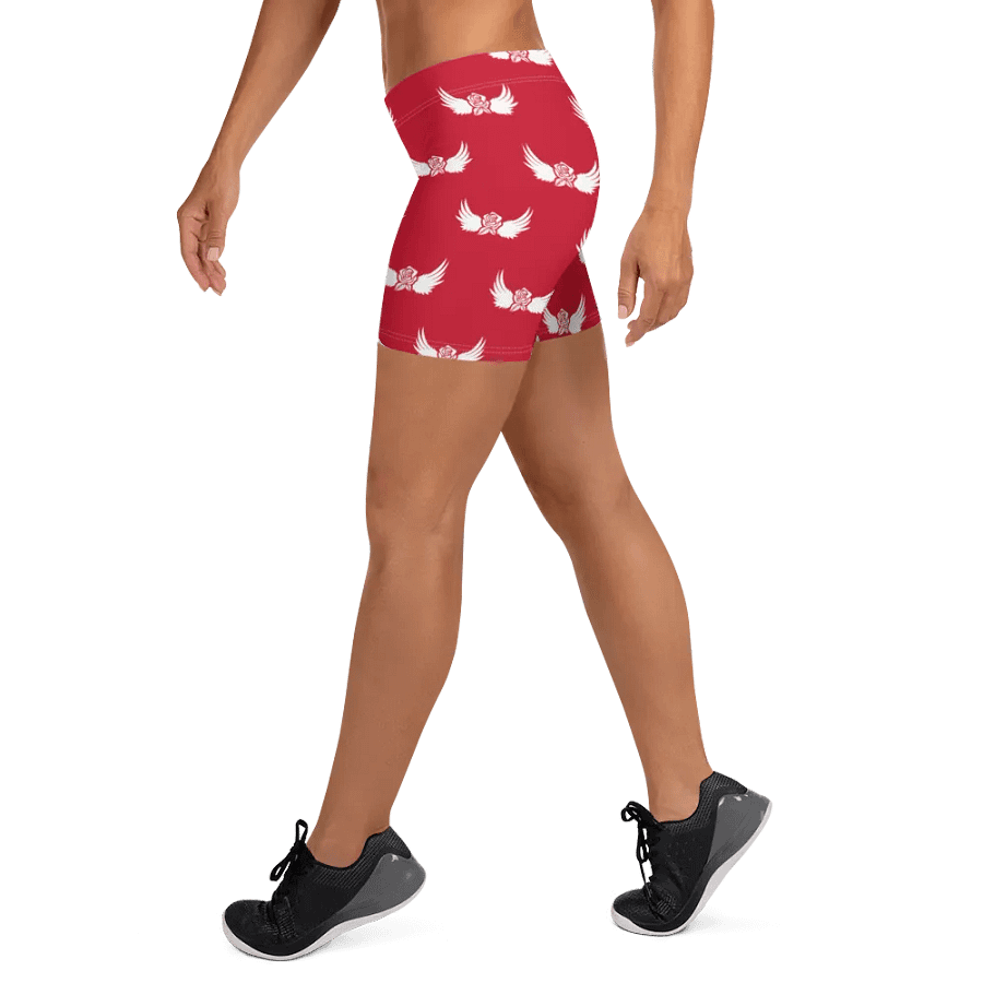 System Women Shorts Red & White product image (8)