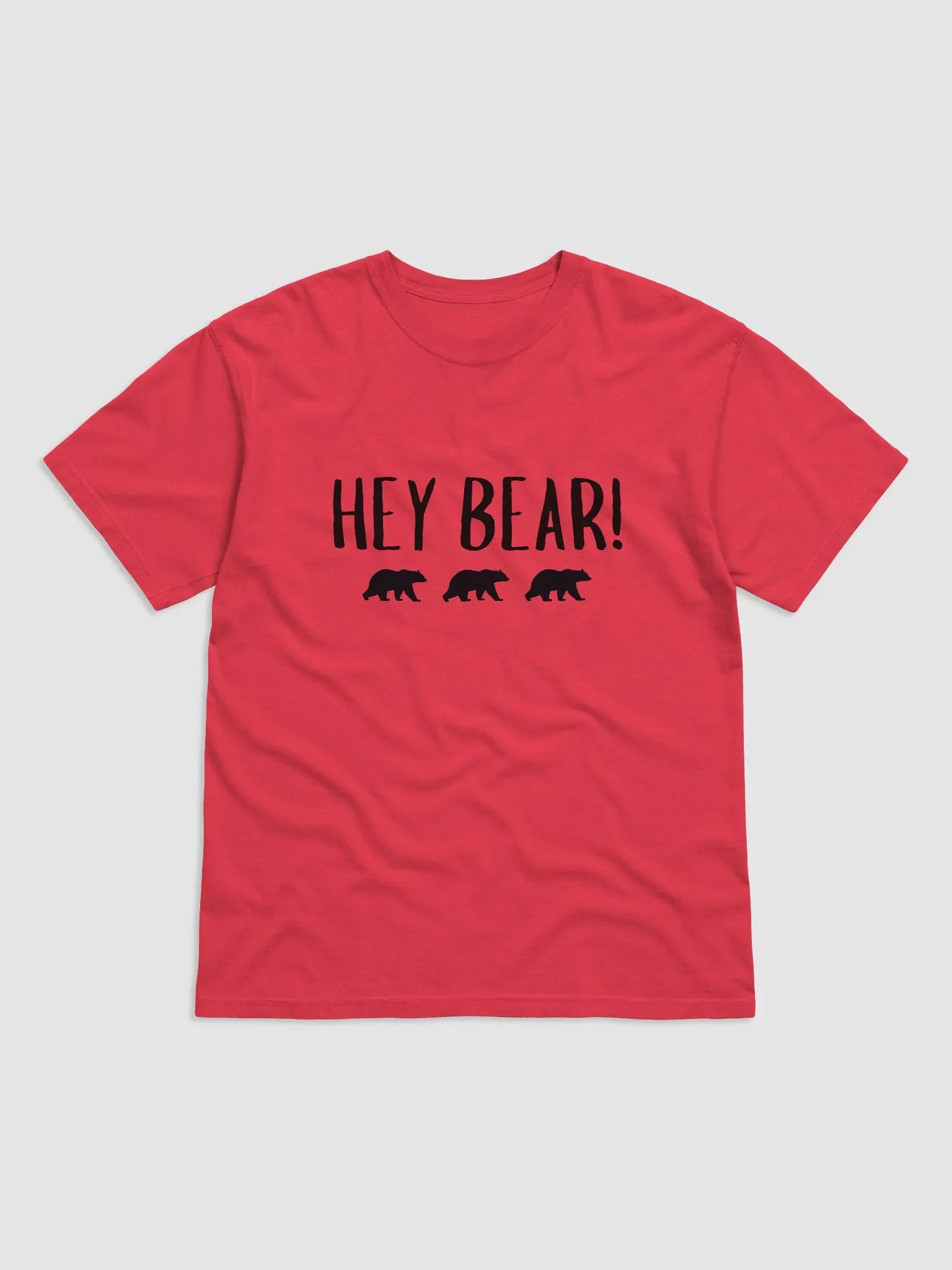 Hey Bear! Cotton T-Shirt product image (1)