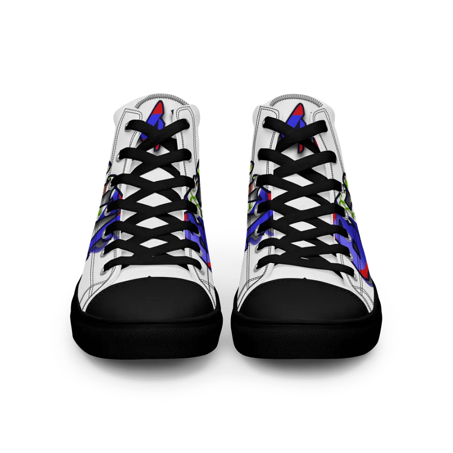Belize @43 Independence Day Women's High Top Canvas Shoes product image (5)