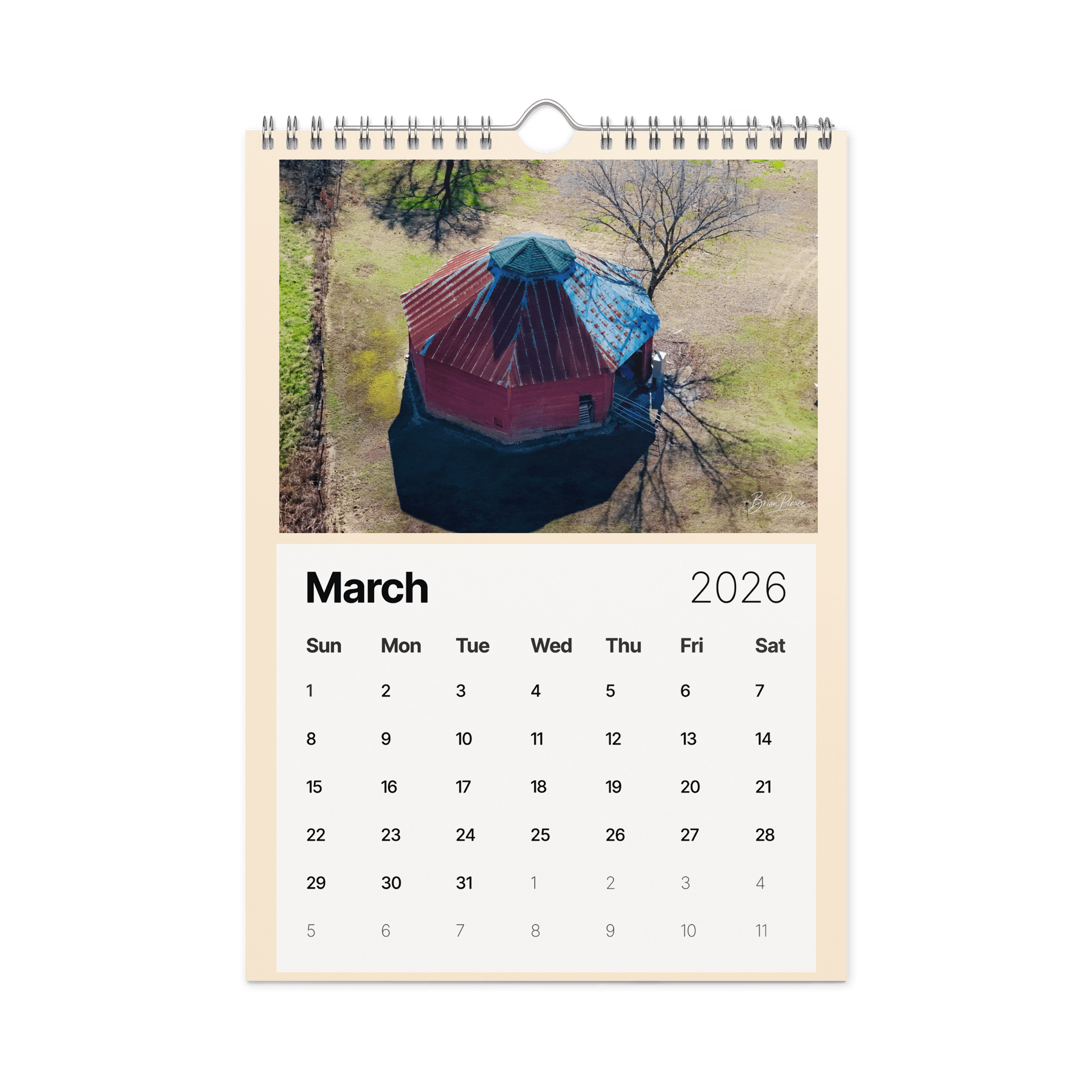 "Ozarks Barns 2026" Calendar: A Beautiful Collection Ozark's Area Barn Shots product image (3)