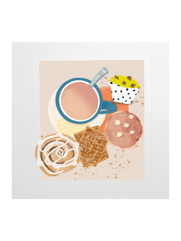 Coffee and Treats Sticker product image (1)