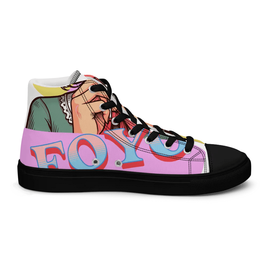 FOYO MEN'S LOLLY HI-TOP TRAINERS product image (9)