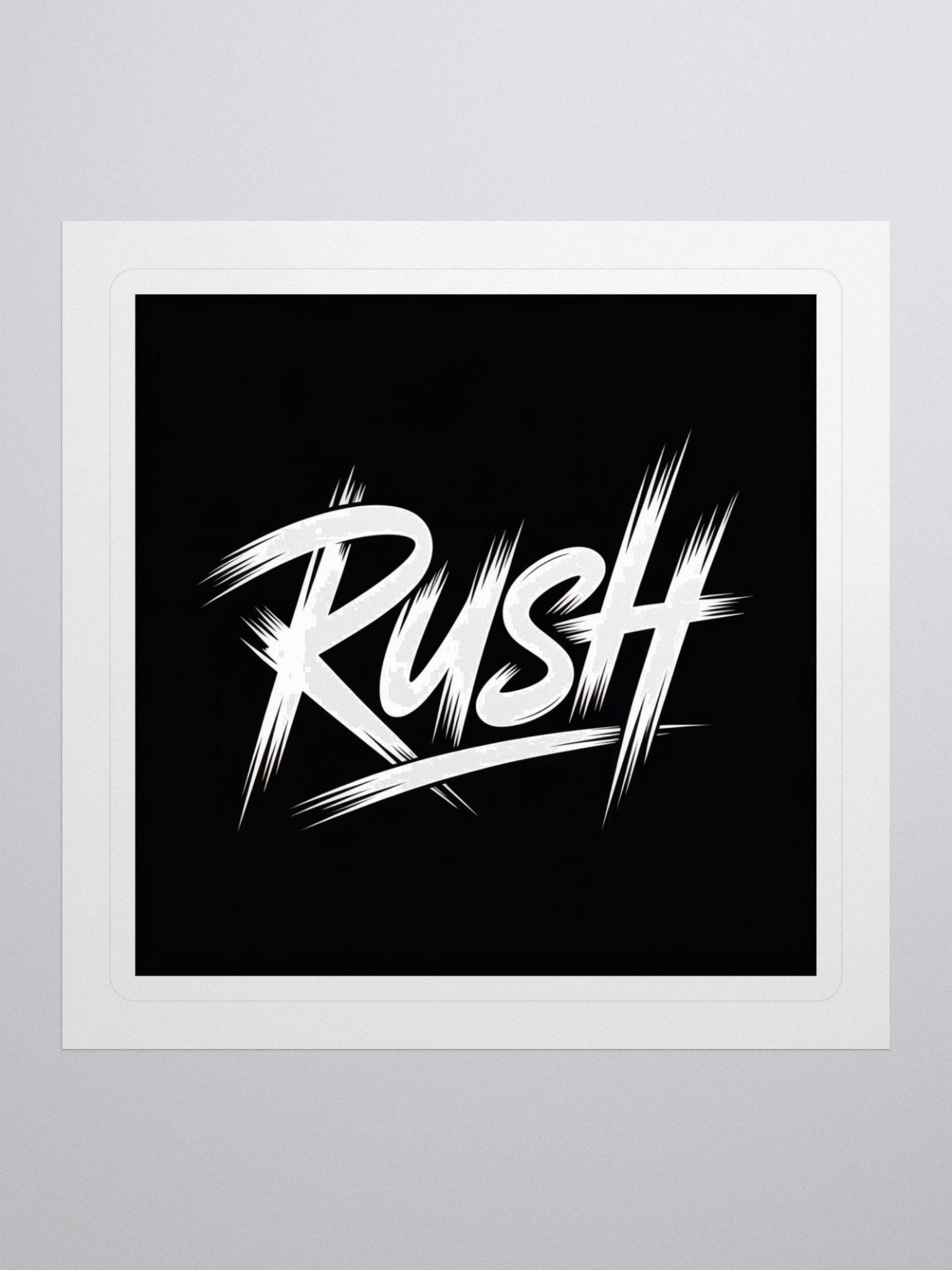 Dynamic Rush Kiss Cut Stickers product image (1)