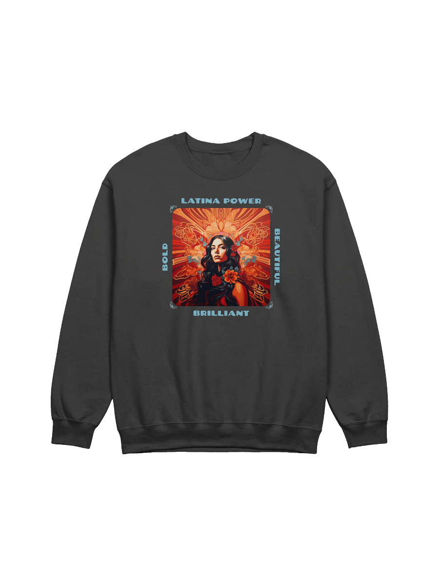 Latina Power Floral Crewneck Sweatshirt product image (9)
