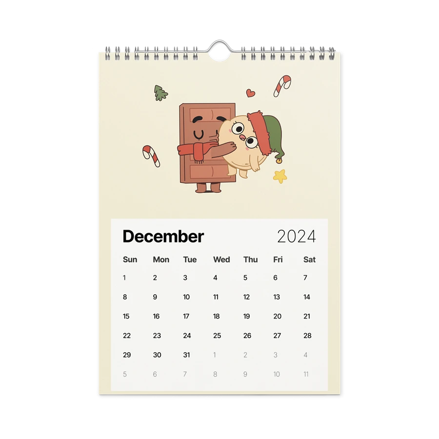 2024 Choco & Pancake Wall Calendar product image (6)