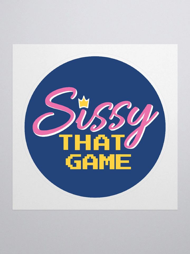 SissyThatGame - Logo Stickers product image (1)
