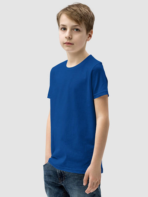 Photo showing Bella+Canvas Youth Short Sleeve T-Shirt