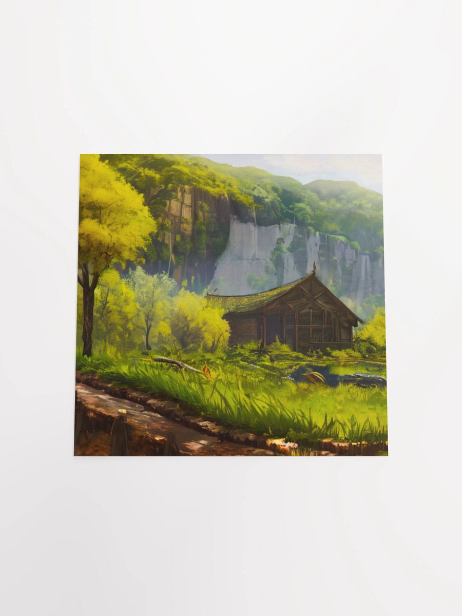 Tranquil Cabin Retreat Poster product image (18)