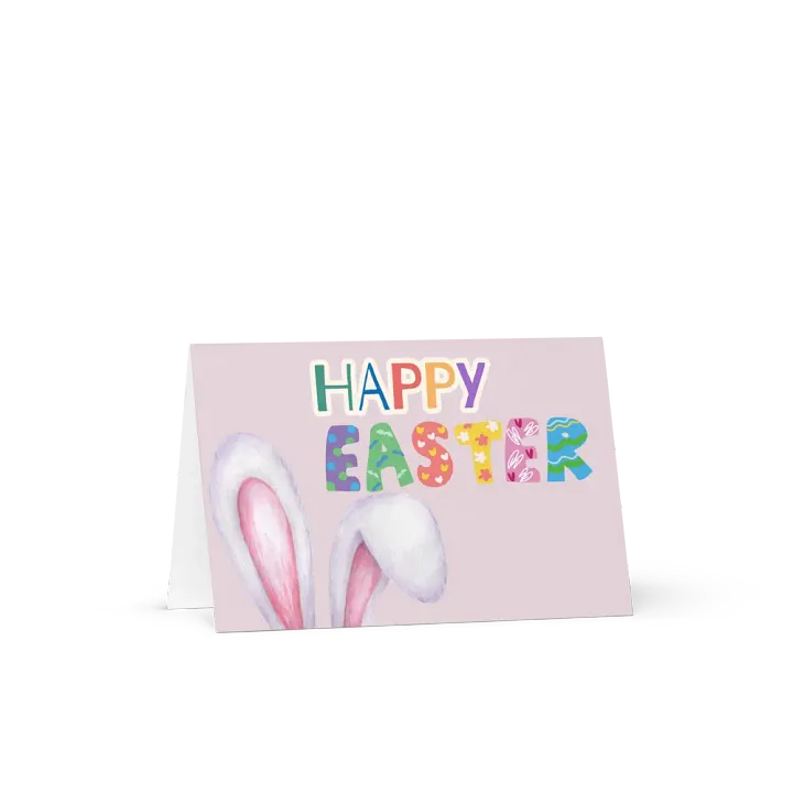 Cute Happy Easter Greeting Card product image (2)