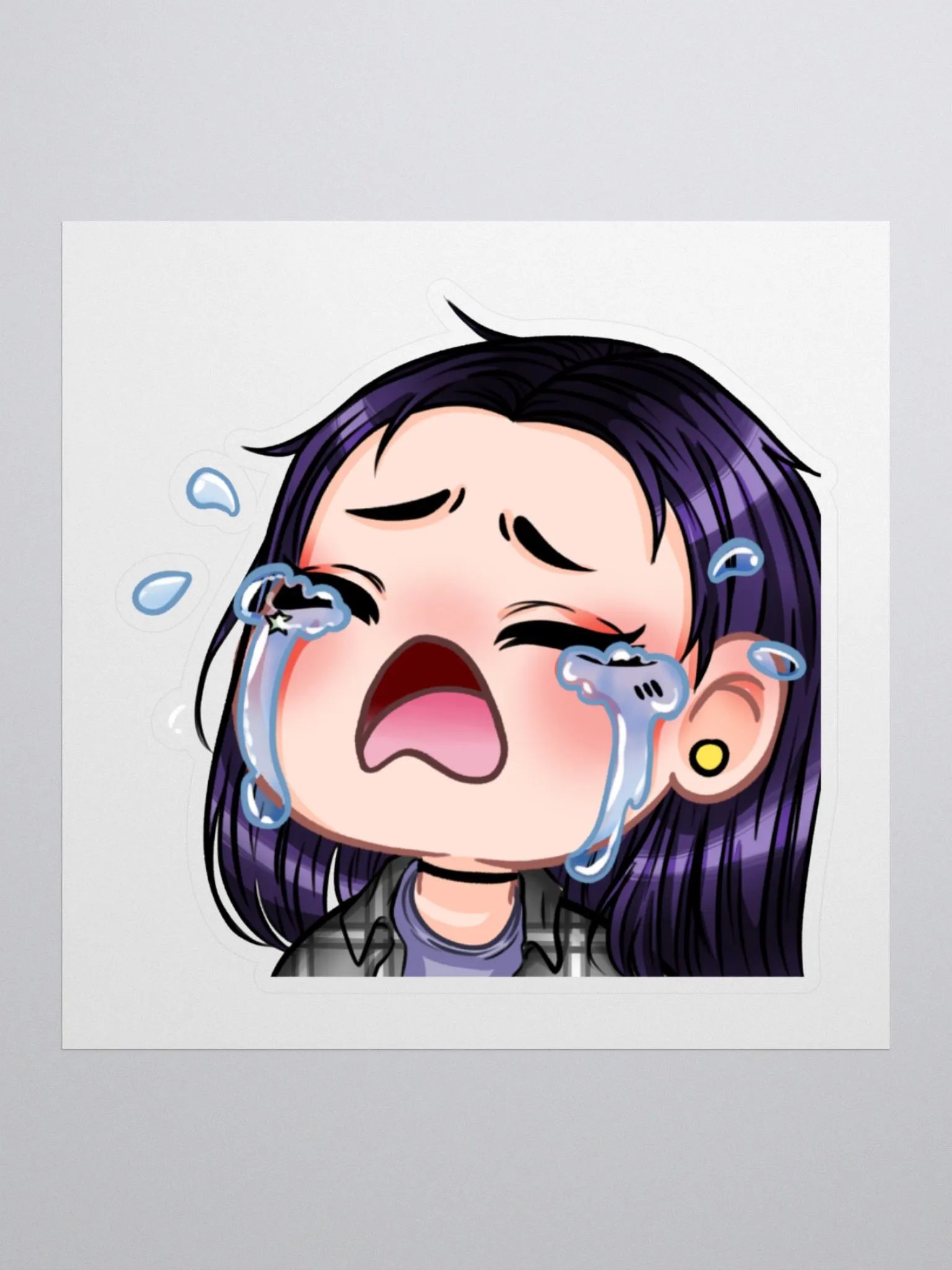 Sad -sticker product image (1)