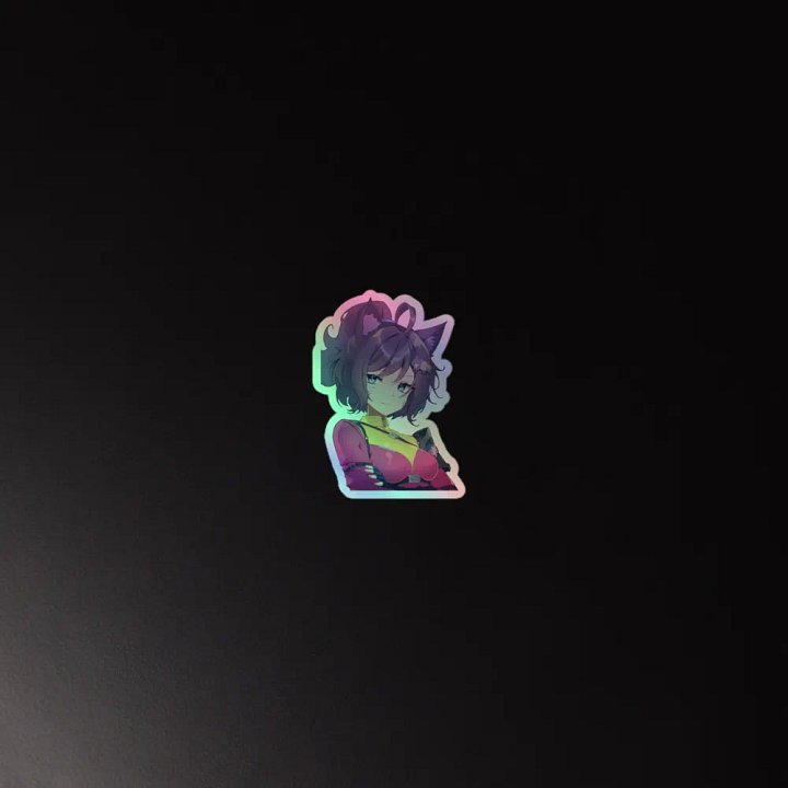 Holographic PixelKitten Sticker Set product image (4)