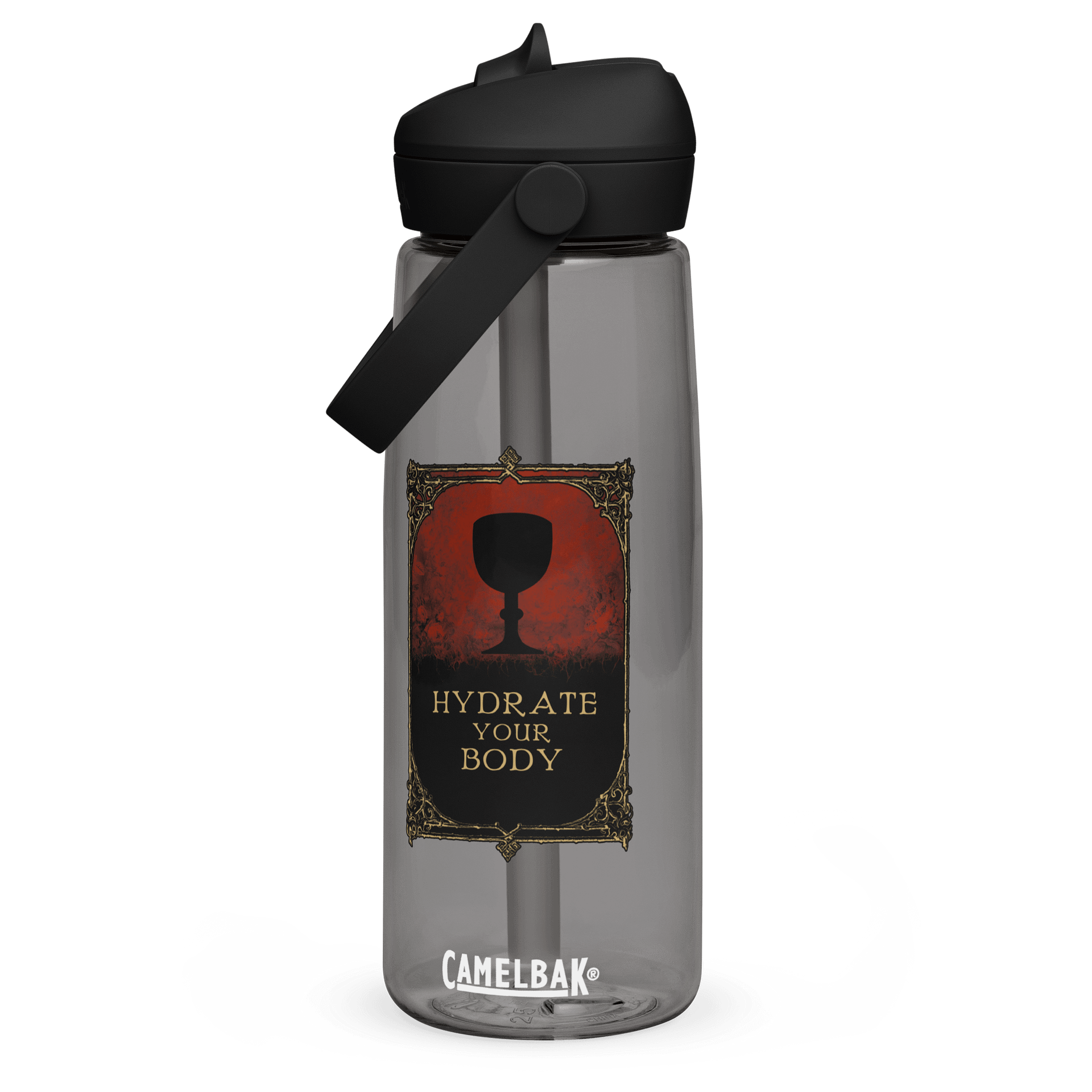 Hydrate Your Body Quest Bottle (Front + Back Design) product image (1)