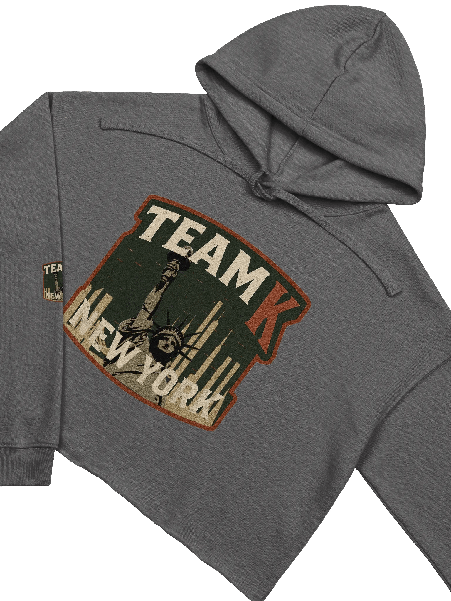 Team K New York Crop Hoodie product image (3)