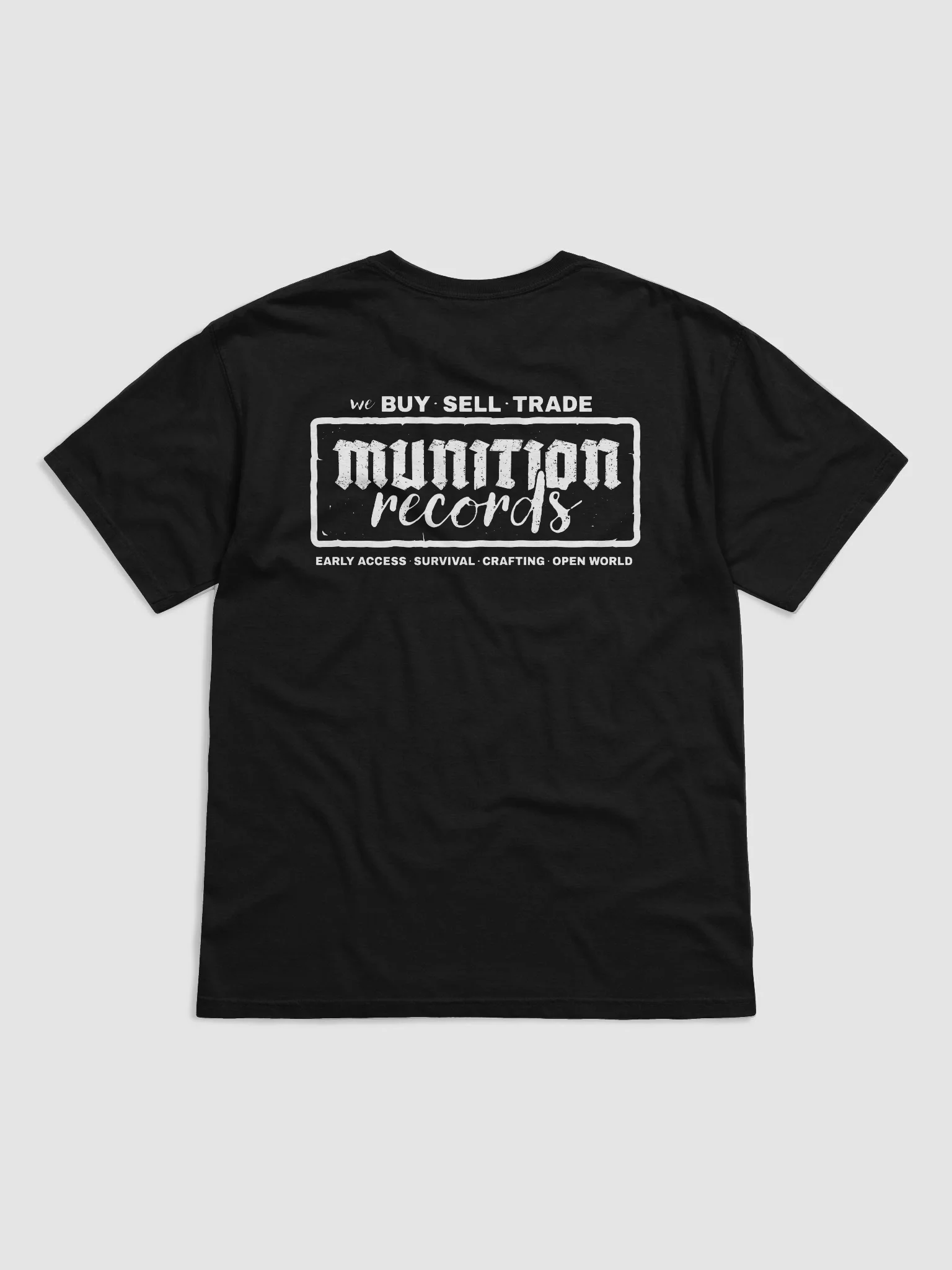 Munition Records - Tee (Dark) product image (2)