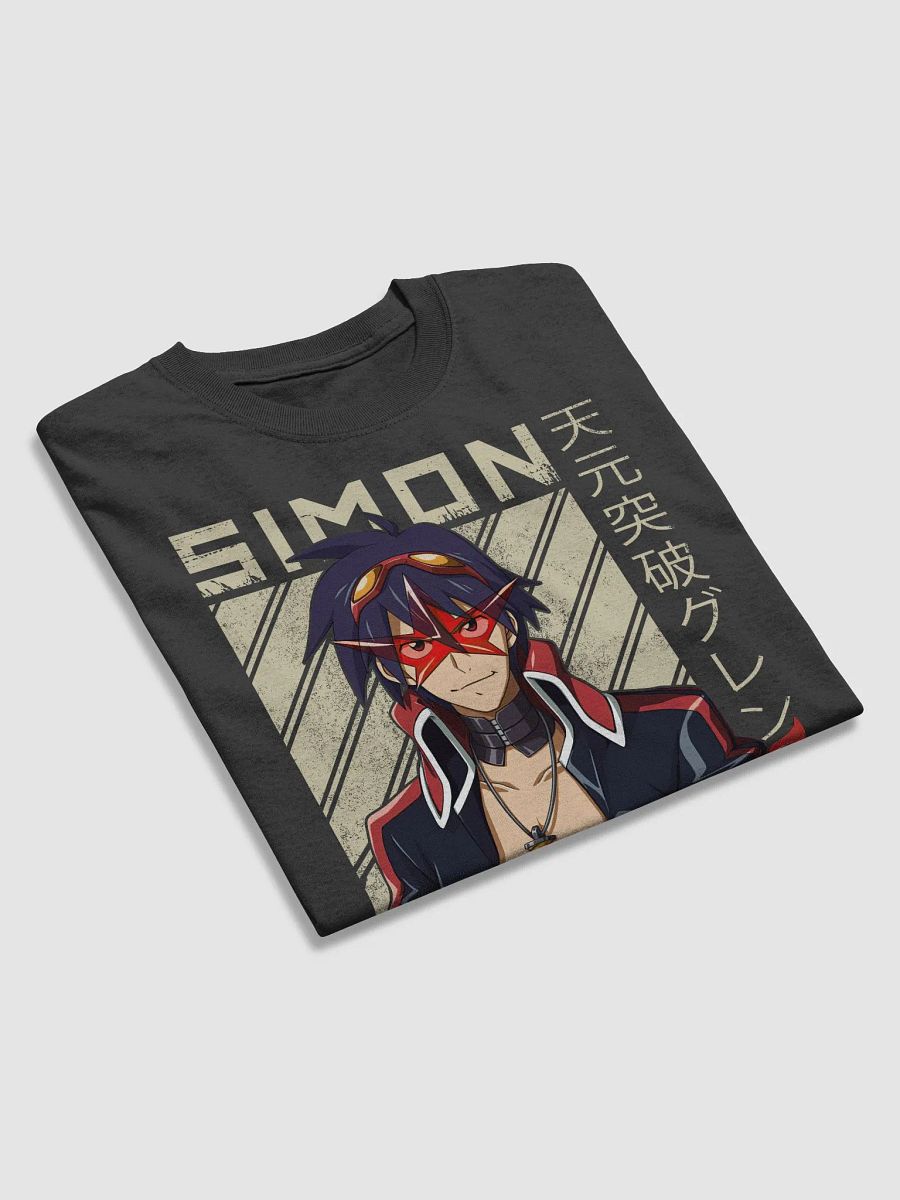 Gurren Lagann Simon Masked T-Shirt – Gildan Heavyweight product image (5)