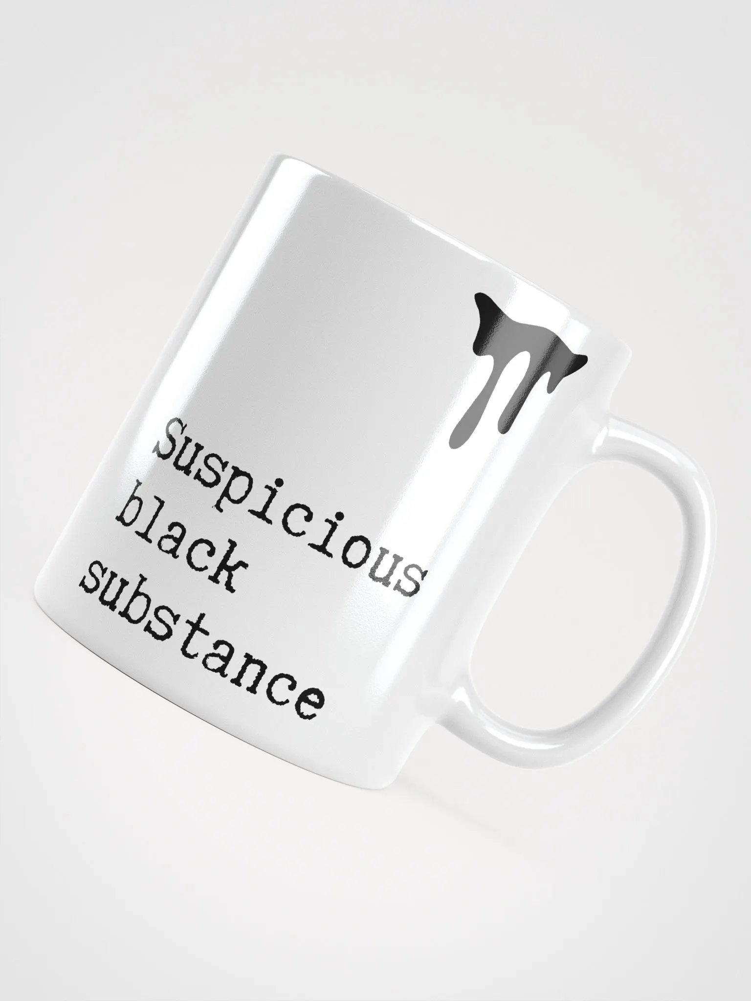 Suspicious Black Substance True Crime Coffee Mug product image (5)