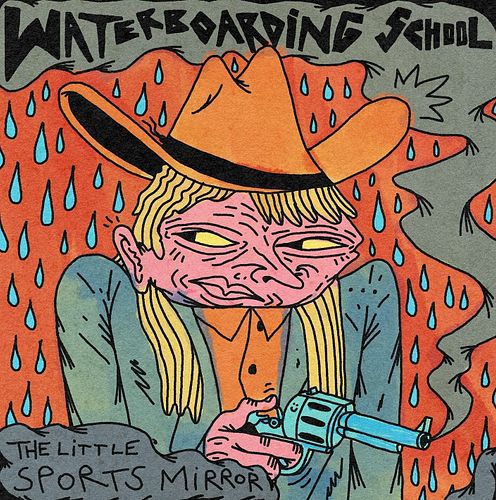 Our third album ”The Little Sports Mirror” out on Spotify and Bandcamp now!
Cover art by the great @labrossesstuff 🖤
