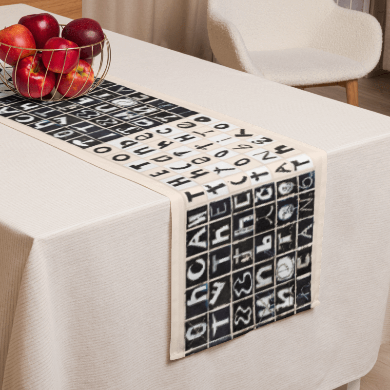 The Tooth Can Bite Table Runner product image (2)