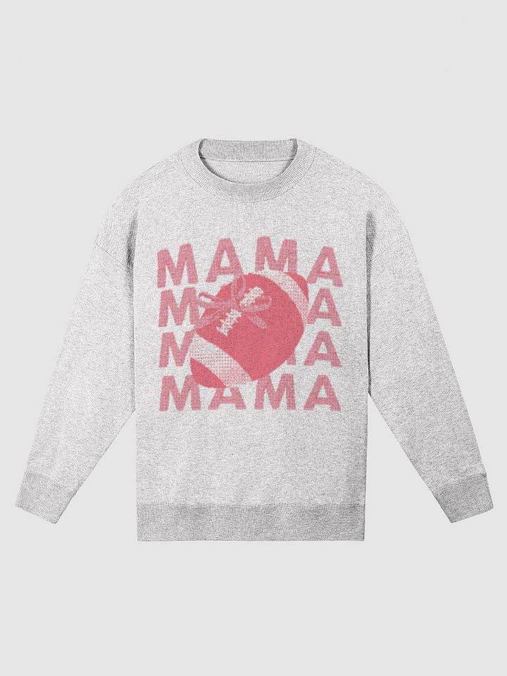 MAMA Jacquard Crewneck: Cozy Knit for Chilly Sojourns product image (5)
