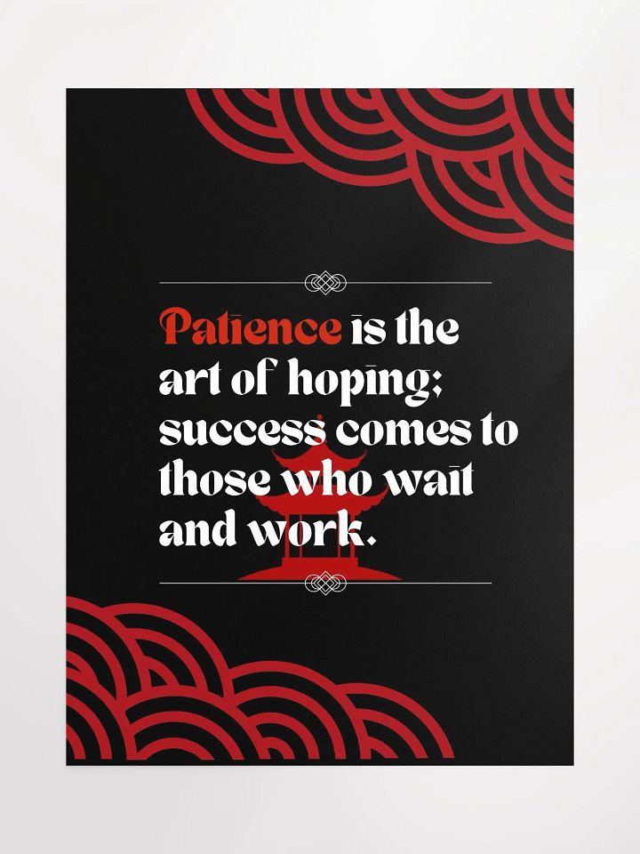 Inspirational Quote Art Poster - 