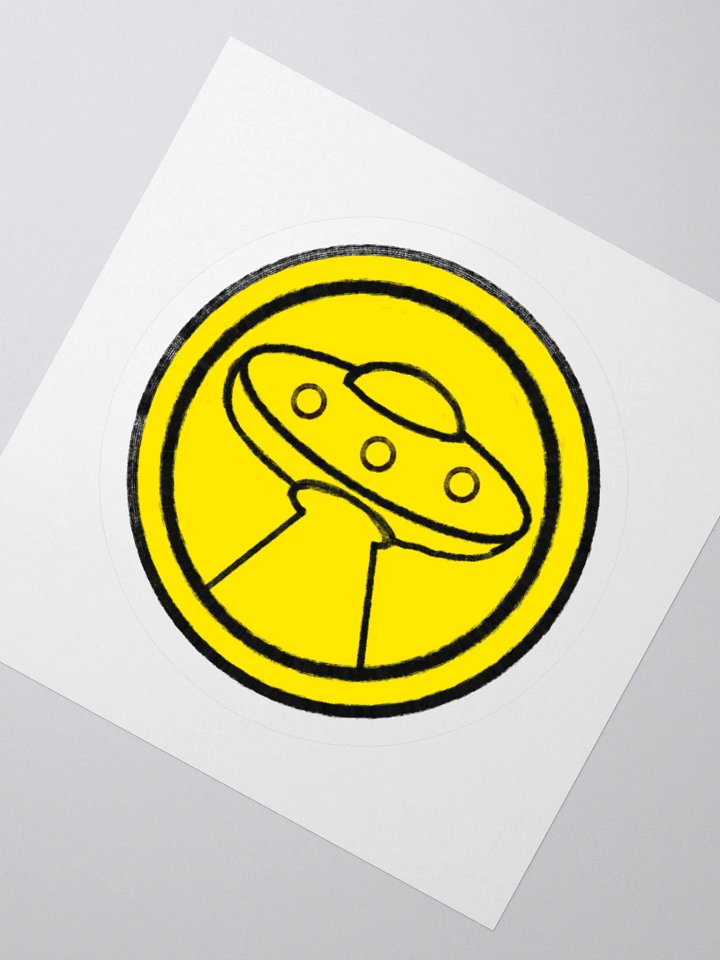 Cosmic Visitor Kiss Cut Stickers product image (6)