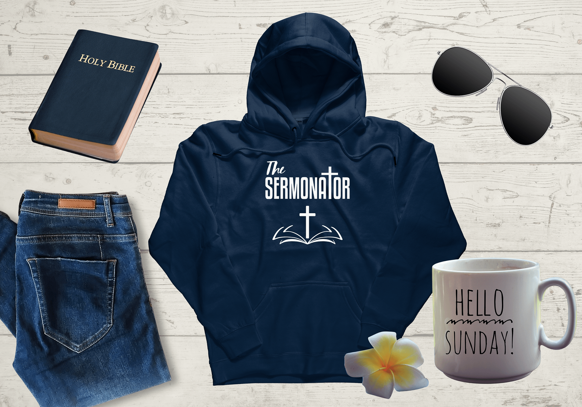 The Sermonator Pastor Appreciation Hoodie product image (1)