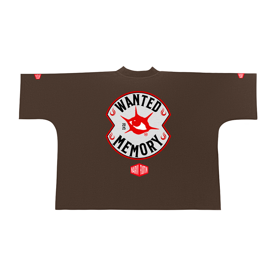 WANTED MEMORY®/NARVI FLOTIN® OVERSIZE CREWNECK T SHIRT 007 product image (2)